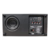 Earthquake CP-8 "COUCH POTATO" 8" POWERED SUB. LOW PROFILE, PORTED AND *DOWN FIRING* BLACK ASH Laminate-PER EACH