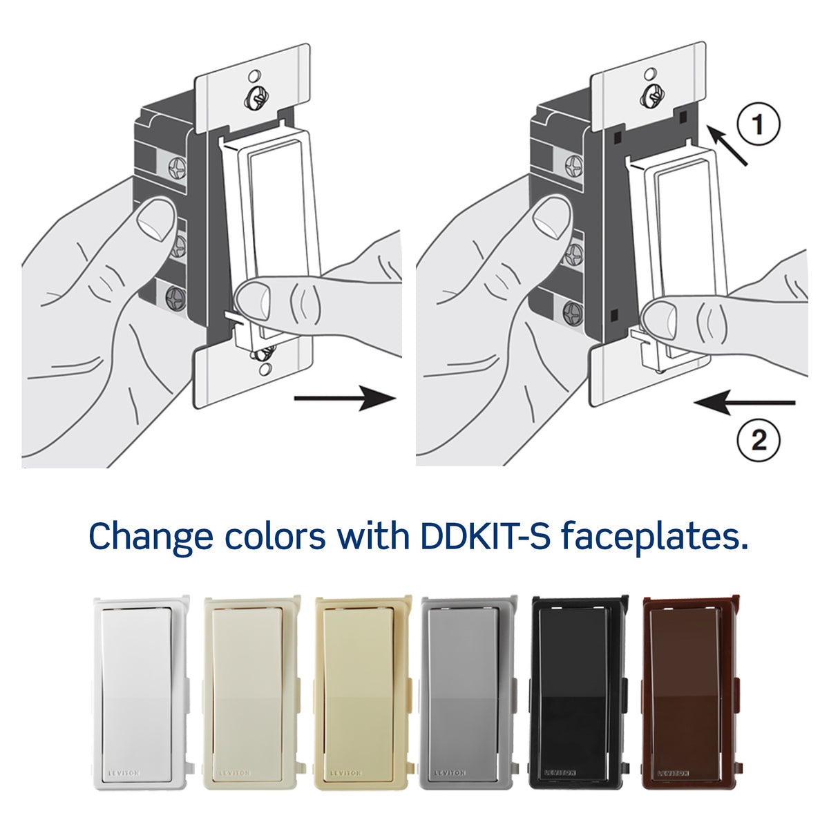 Leviton D315S-1BW Decora Smart Wi-Fi Switch, Neutral Wire Required