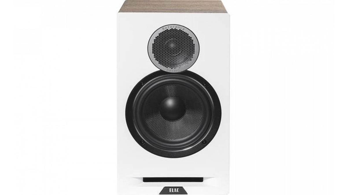 Elac 6.5"Debut Reference Bookshelf Speaker - Oak/White, Pair