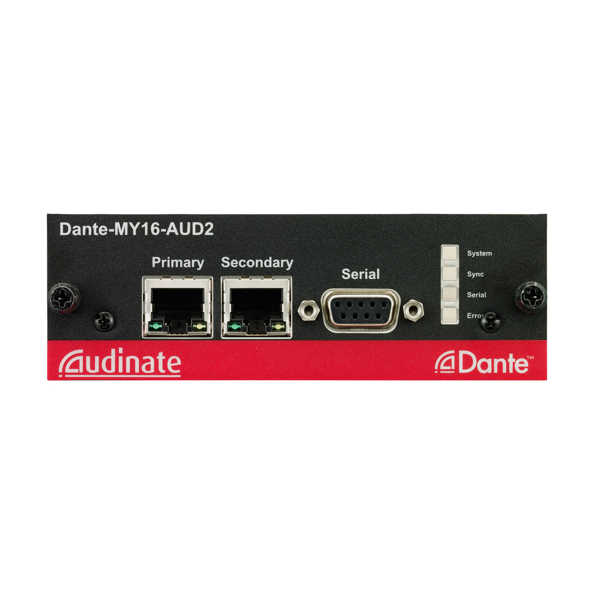 Yamaha CIS DANTE-MY16-AUD2 16-Channel Dante Network I/O Card
