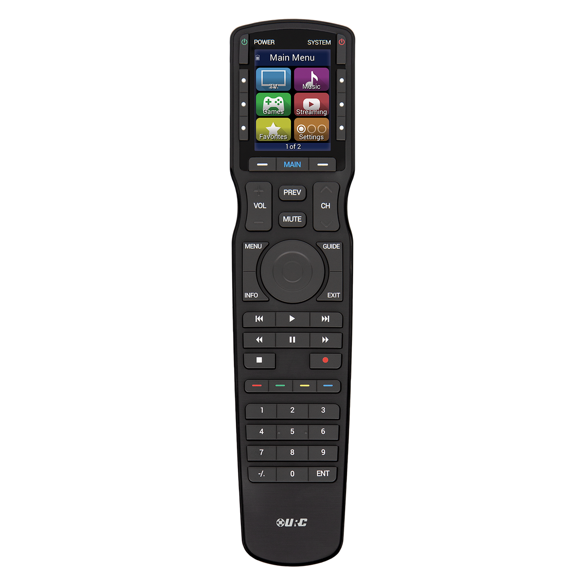 URC MX-790i Remote Control 2" Color LCD IR/RF Hard Buttons Home Theater (433MHz)