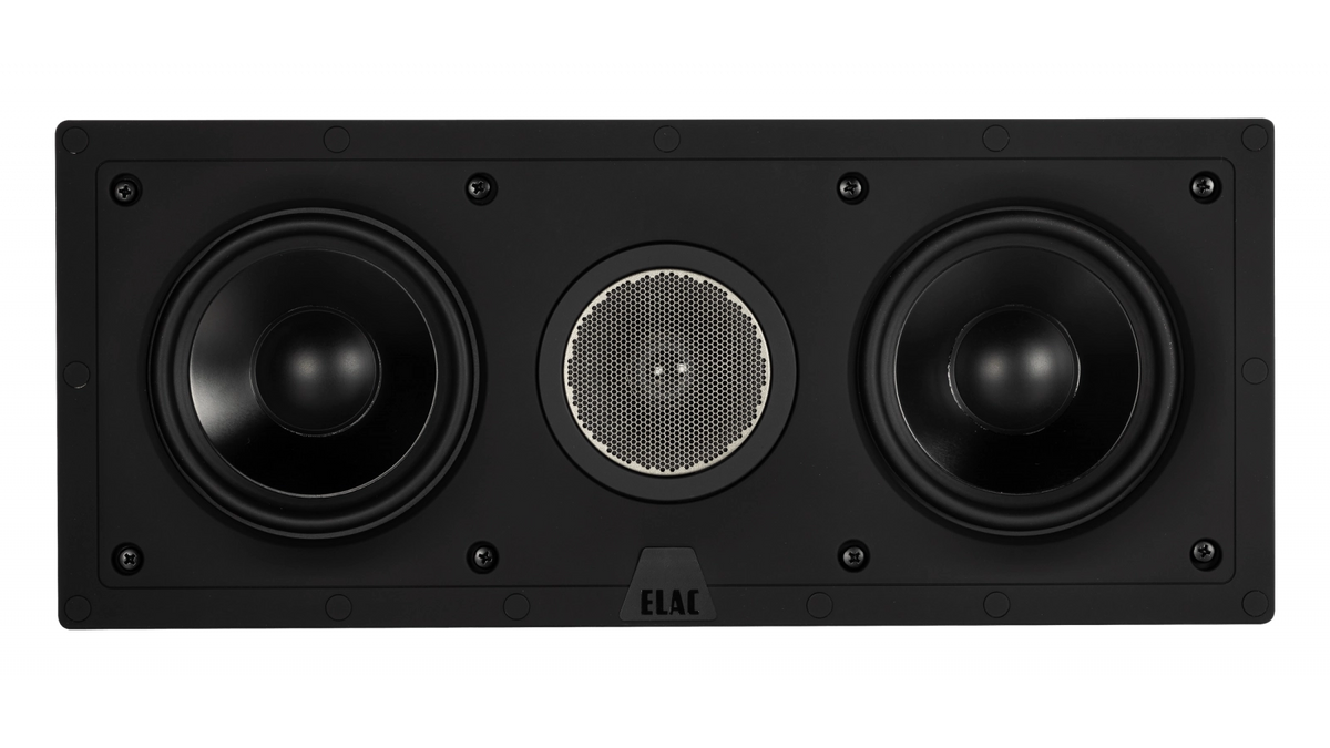 Elac 5.25" Vertex II In-Wall Center Speaker - White, Each