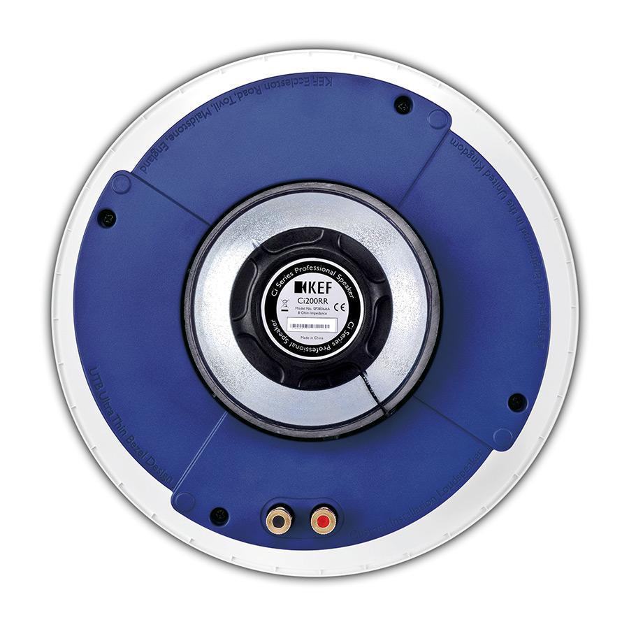 Kef Ci200RR-THX 8" Extreme In-Ceiling THX Ultra2 Speaker White, Each