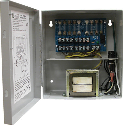 Altronix ALTV248220 24VAC/4A/8 OUT CCTV P/S 220V