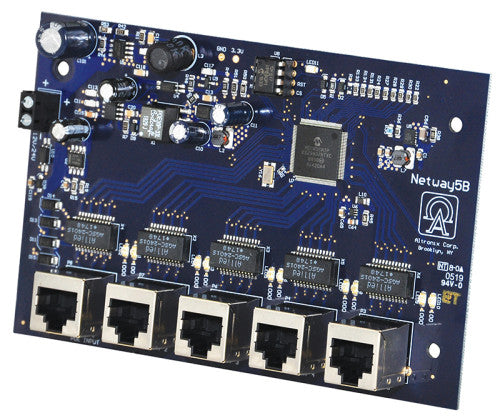 Altronix NETWAY5B 5-PORT SWITCH/10/100/1000MBPS