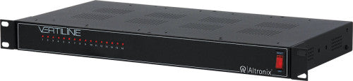 Altronix VERTILINE63TD 16 Out @ 16A, 24VDC, 1U PTC