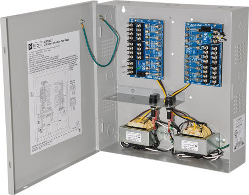 Altronix ALTV2416ULX 24VAC 7A 16 FUSE UL CCTV P/S
