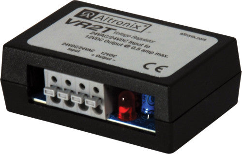 Altronix VR2T 24VAC/VDC - 12VDC@0.5A TERMINL