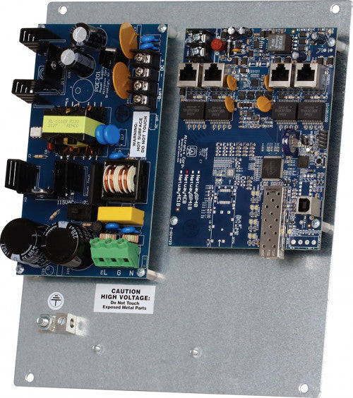 Altronix NETWAY4EPL 4PORT POE+ SW 1G SFP BACKPLANE