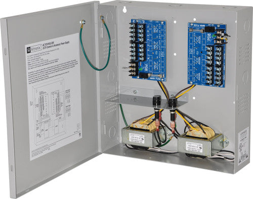 Altronix ALTV2416ULCBX 24VAC/7A/16 PTC UL CCTV P/S