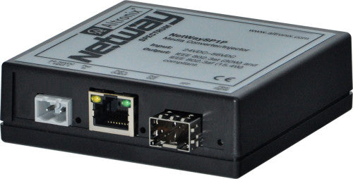 Altronix NETWAYSP1P ETHER OVER FIBER MED CONV/INJ