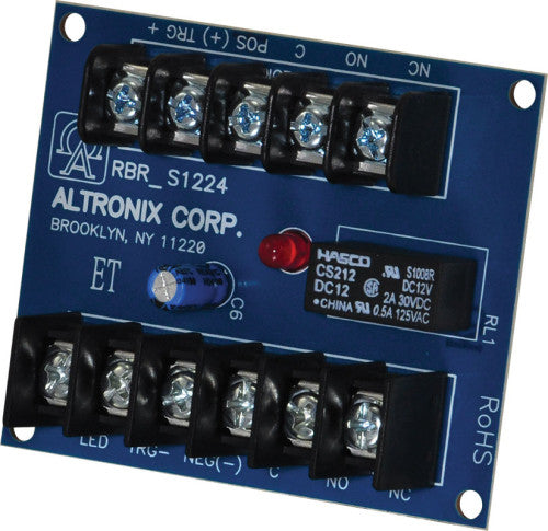 Altronix RBR1224 RATCHET RELAY 12/24VDC