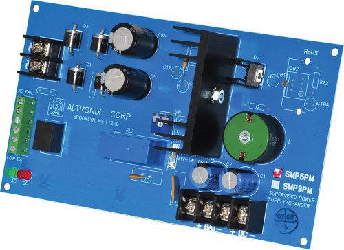 Altronix SMP5PM 12/24VDC, 4A SPRVSD PS/CHGR