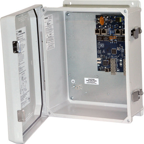Altronix NETWAYSP4WPN 4PT FIBER MED CONV/2SFP/NEMA4
