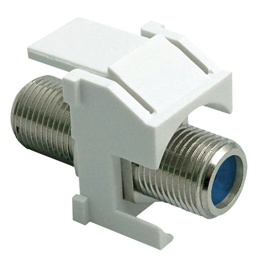 On-Q WP3481WH KEY: STANDARD F-CONNECTOR WH (M20)