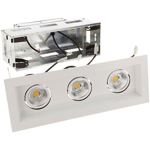 WAC Lighting MT-3LD311R-W930-BK Mini LED Multiple Spots LED Black Multiple Recessed Trim in Wide, 3000K