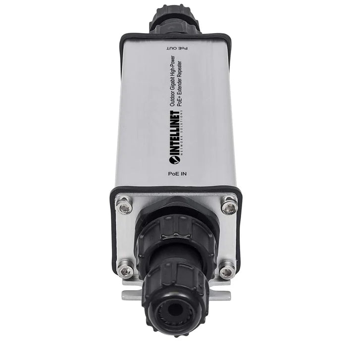 Intellinet 561211 Outdoor Gigabit High-Power PoE+ Extender Repeater
