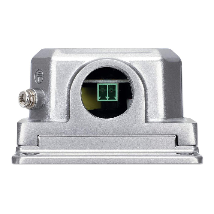 Intellinet 509213 Outdoor Vandalproof Gigabit Media Converter and PoE+ Injector 30W