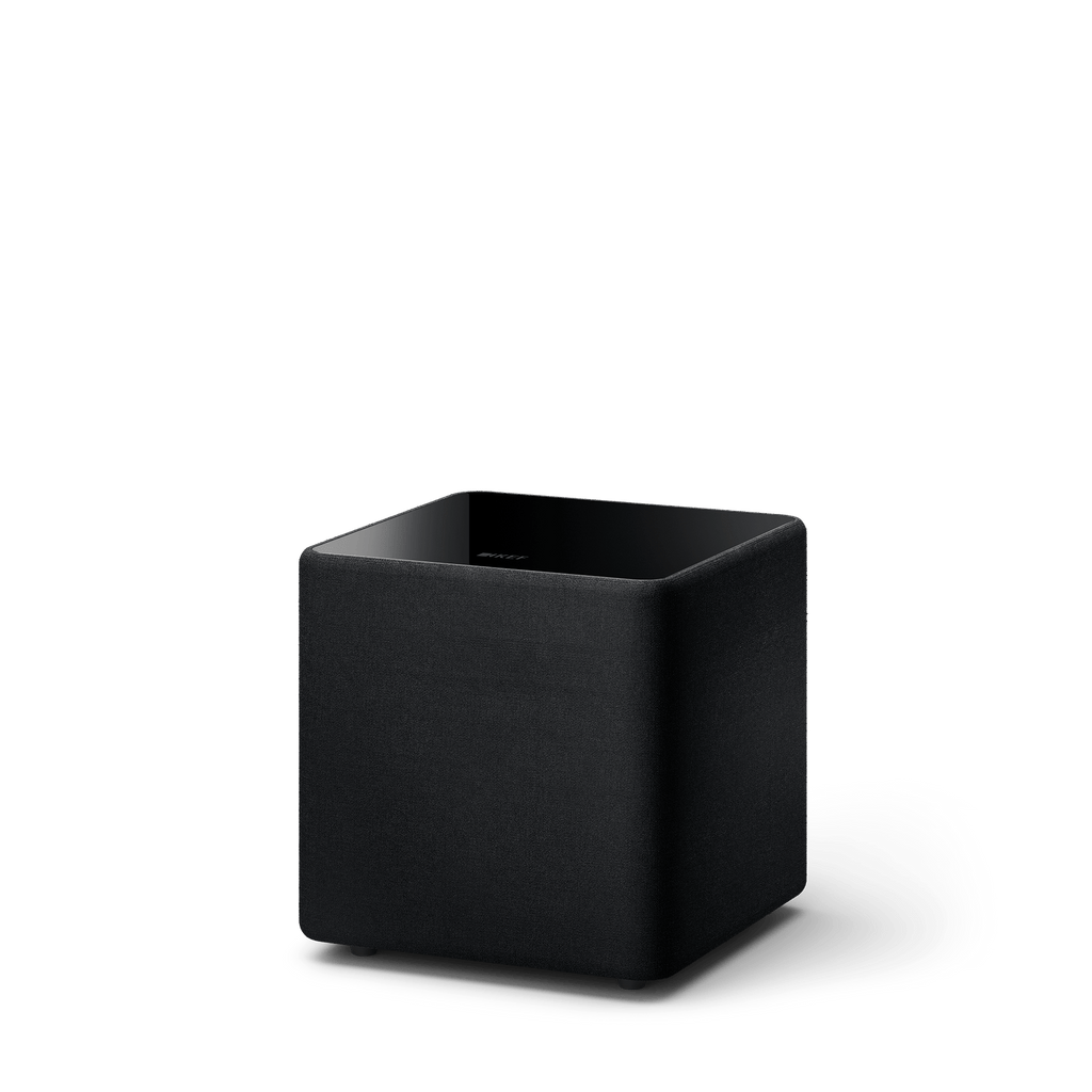 Kef KUBE8MIE 8in Woofer & 300W RMS Subwoofer Black, Each
