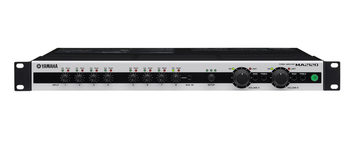 Yamaha CIS MA2120 Lo-Z/Hi-Z Switchable Class-D 2Ch x 120W Power Amplifier