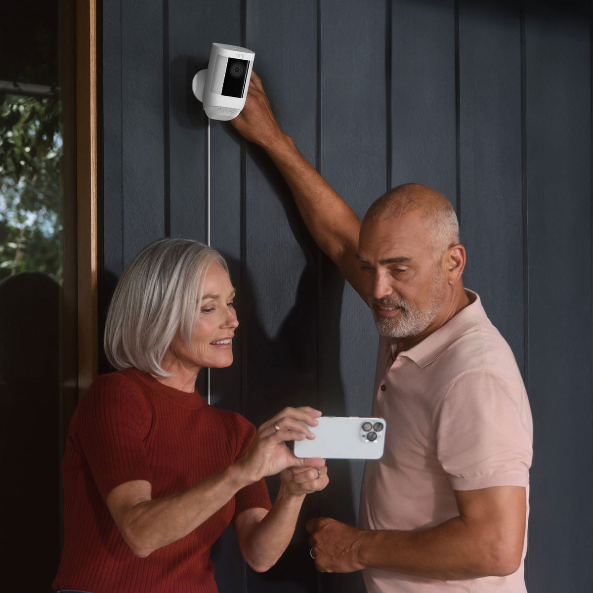 Ring 2K Spotlight Cam Pro, Plug-in (White)