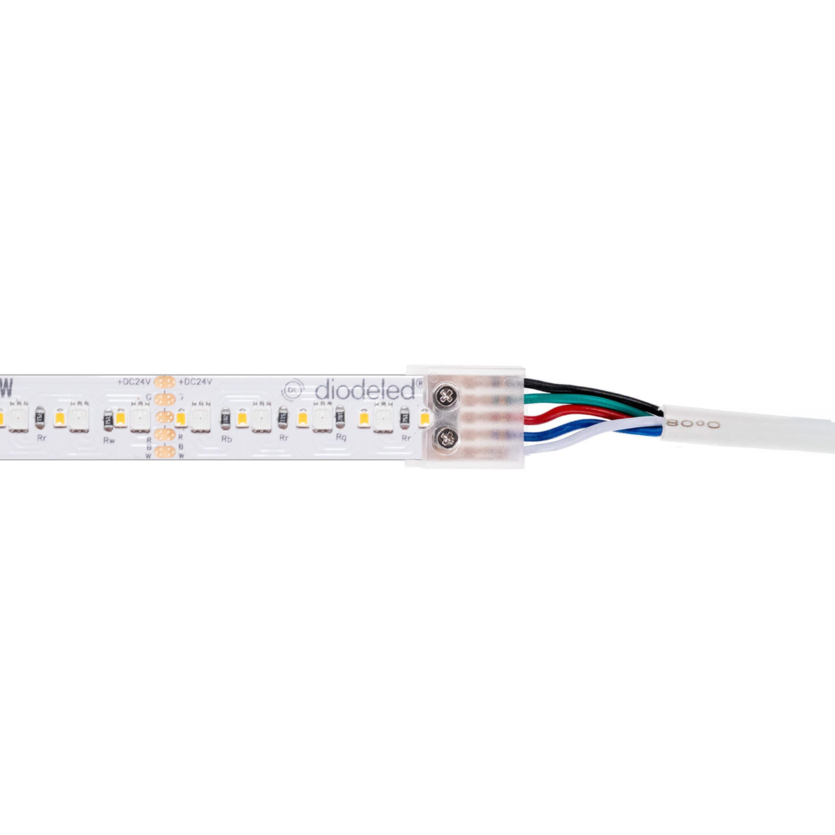 Diode VALENT® RGBW Tape Light Terminal Block Splice Connector