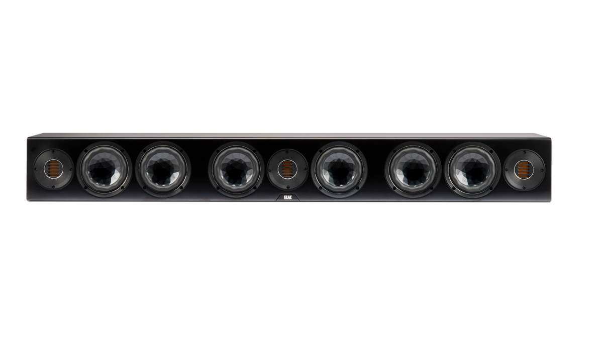 Elac Vertex III 3-Channel Passive Soundbar-JET-Small (Black), Each