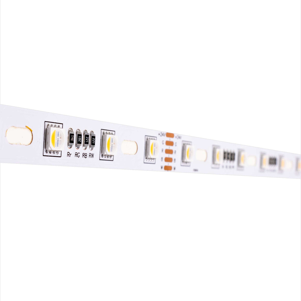 Diode SQUIGGLY RGBW LED Tape Light, 24V, RGBW, 16.4 ft.