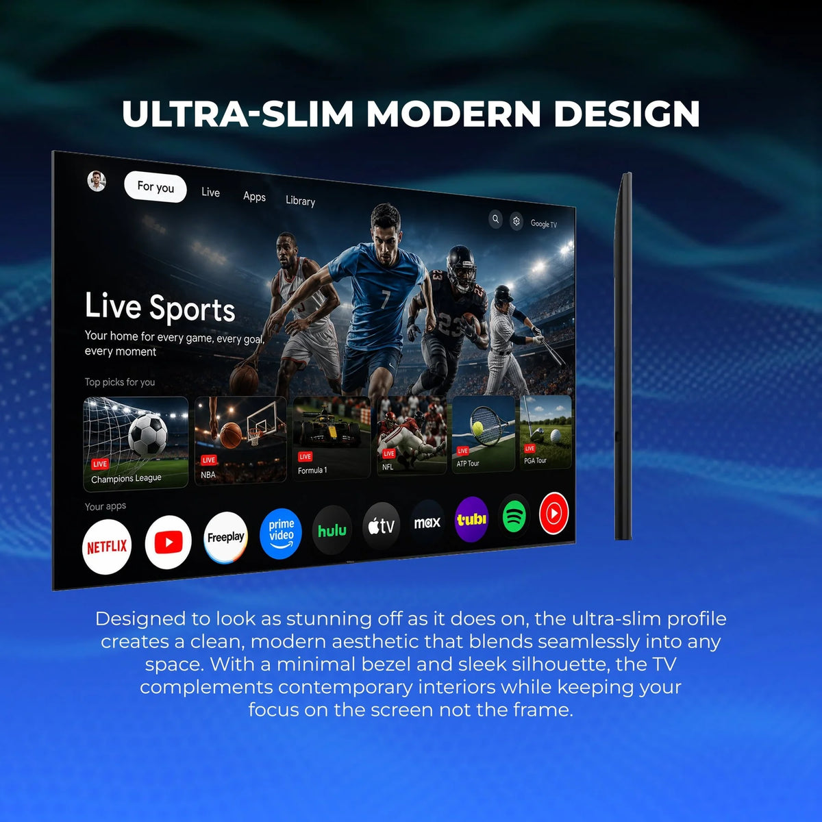 Titan Outdoor TV G200 Mini-LED Outdoor TV, Partial Sun