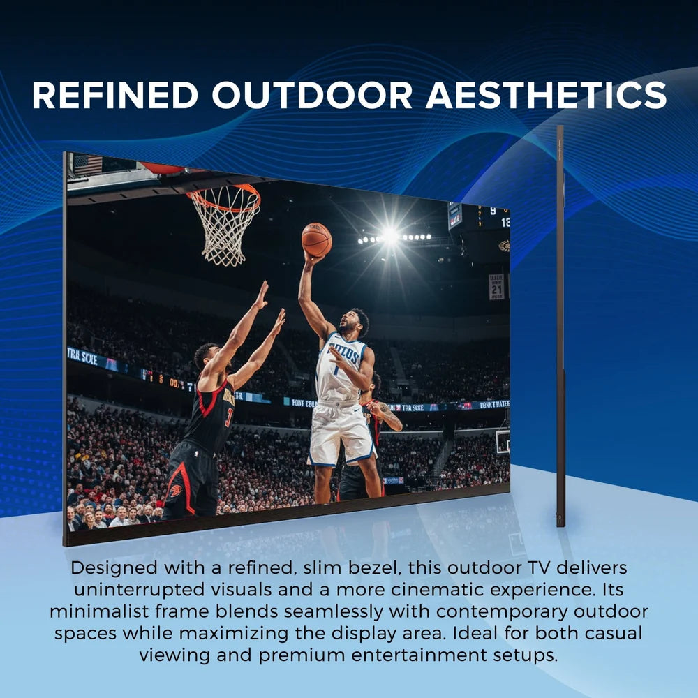 Titan Outdoor TV TT-SQD Mini-LED Commercial-Grade Outdoor TV, Full Sun