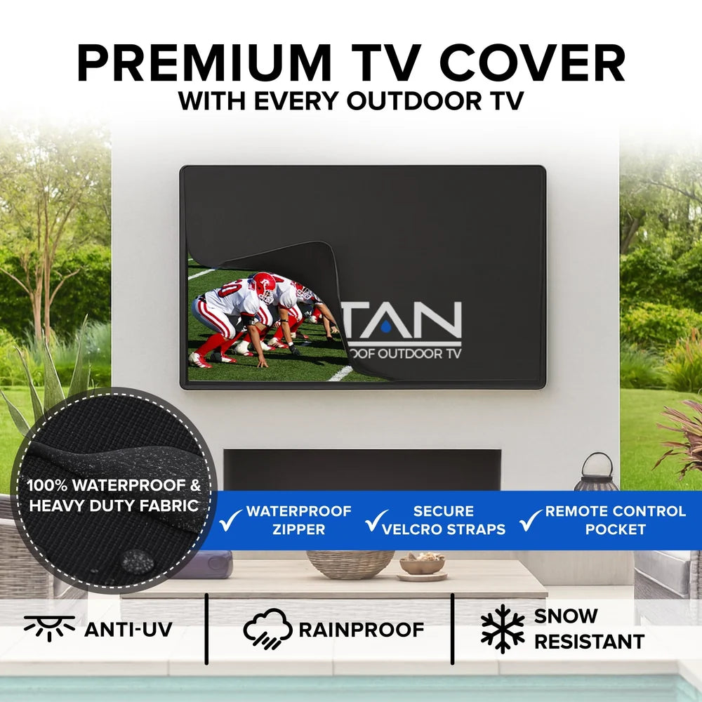 Titan Outdoor TV TT-SQD Mini-LED Commercial-Grade Outdoor TV, Full Sun