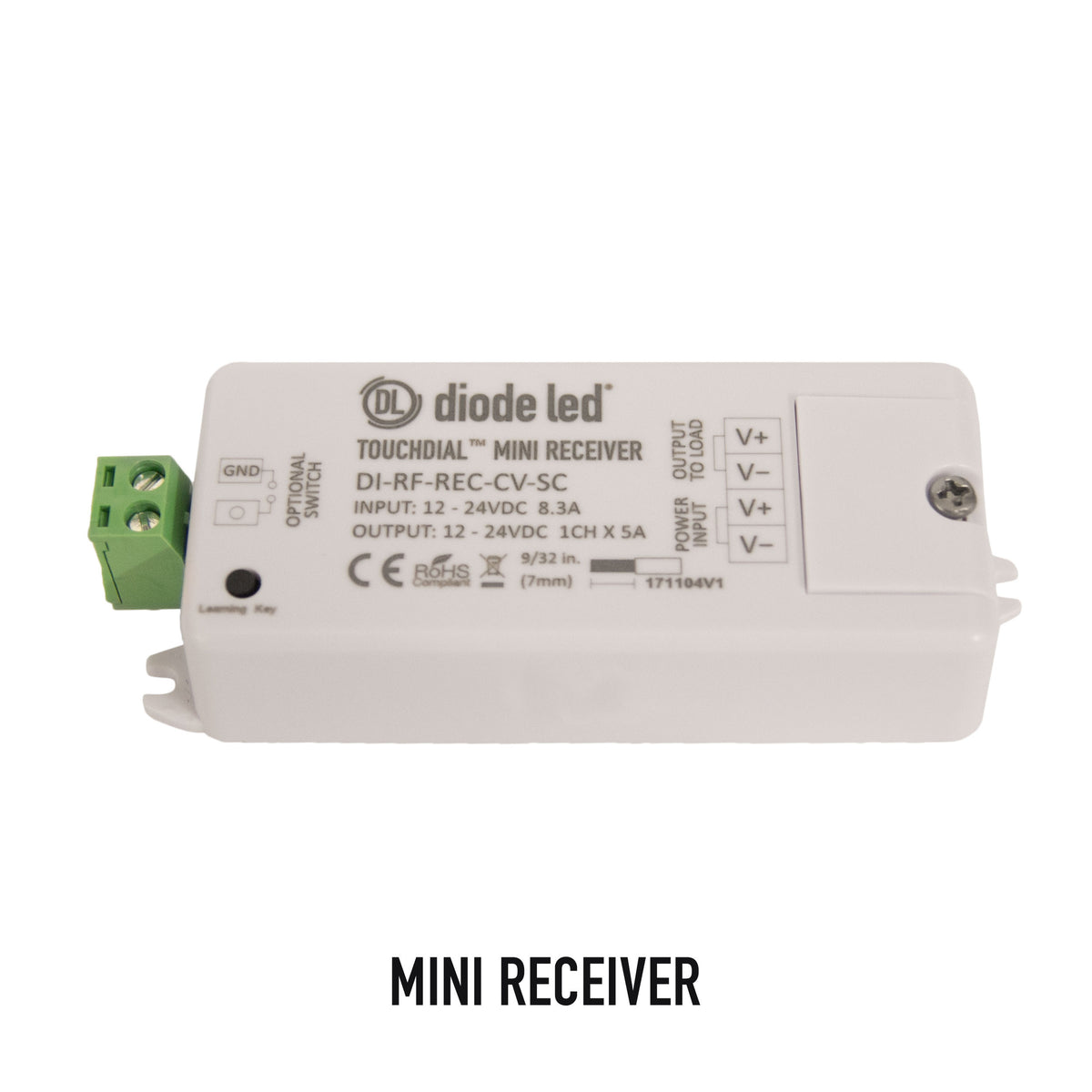 Diode TOUCHDIAL™ Control System