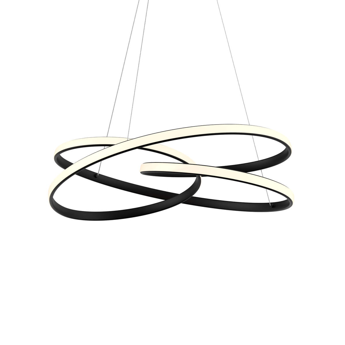 DALS Twirl Pendant - Small TWPS-3K-BK