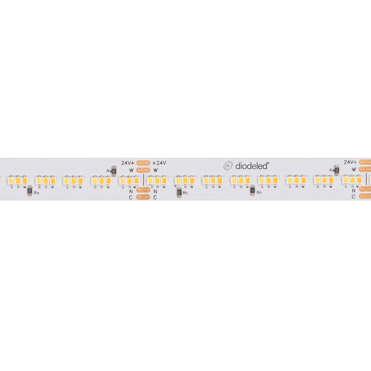 Diode VALENT X Tunable White LED Tape Light, 24V, 1800K-3500K-6500K