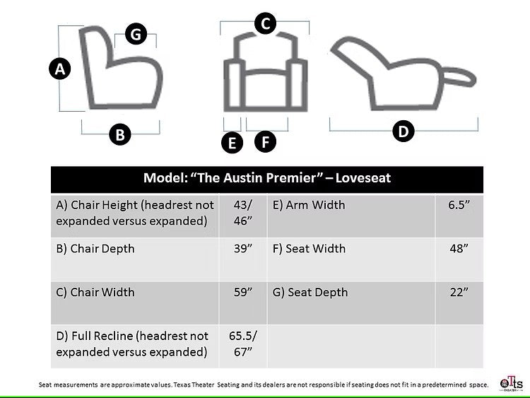 Texas Theater Seating "The Austin Premier"
