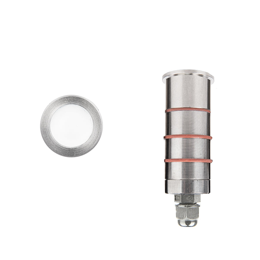 WAC Lighting 1011-27SS 1IN LED INGROUND SLIM ROUND 2700K
