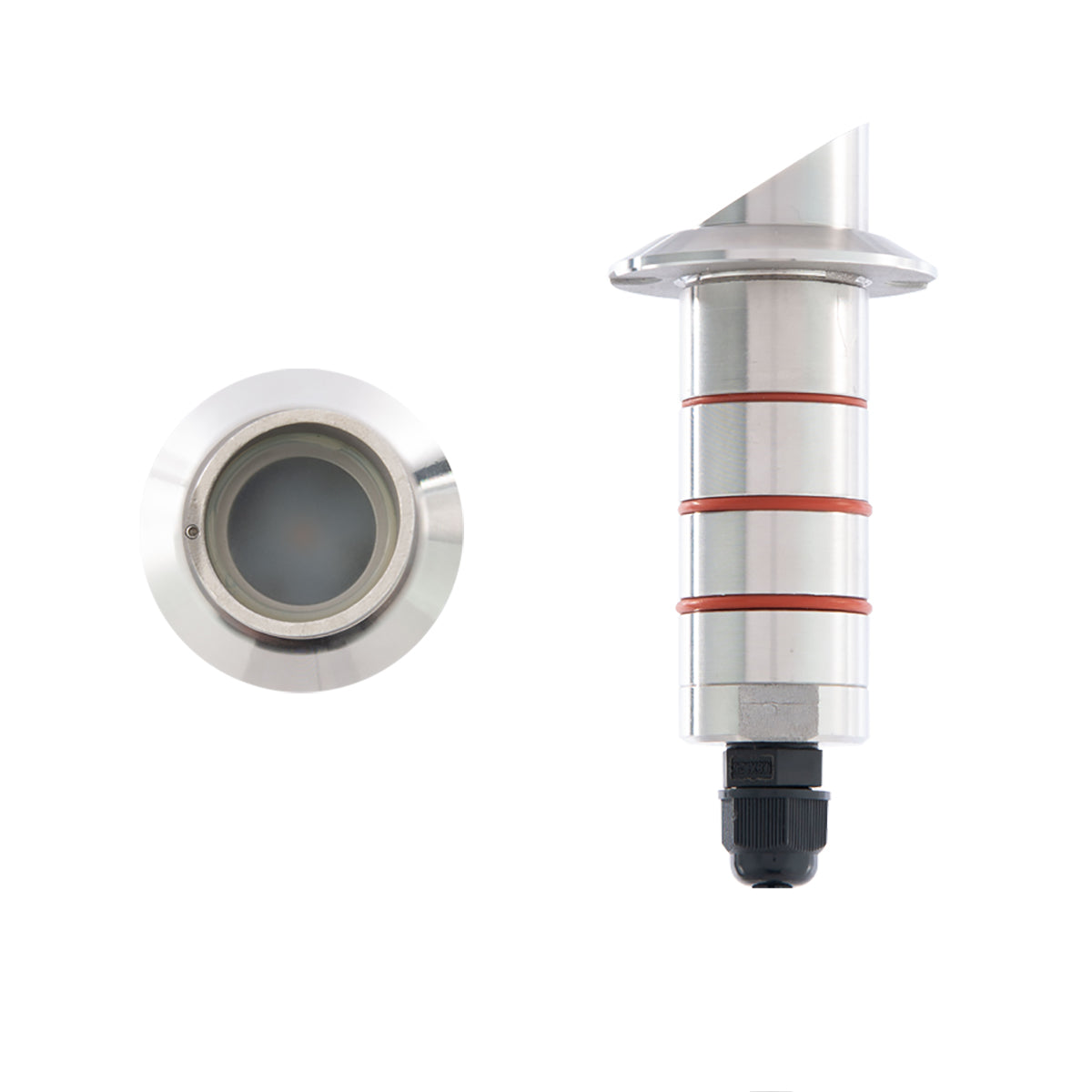WAC Lighting 1031-30SS 1IN LED INGROUND SHROUD 3000K