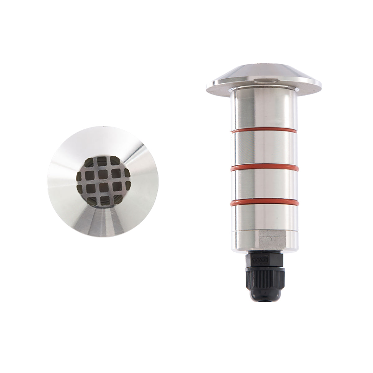 WAC Lighting 1041-27SS 1IN LED INGROUND LOUVER 2700K
