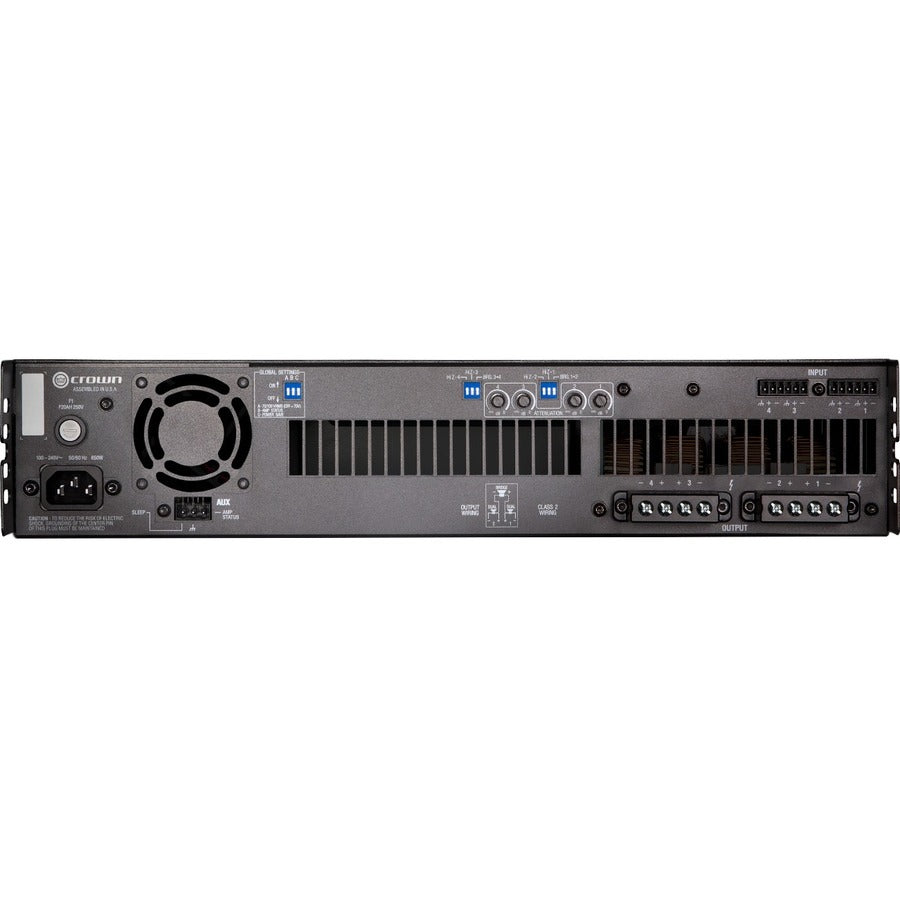 Crown DCI4X300UUSFX DriveCore Install 4|300 Amplifier - 1200 W RMS - 4 Channel - Black