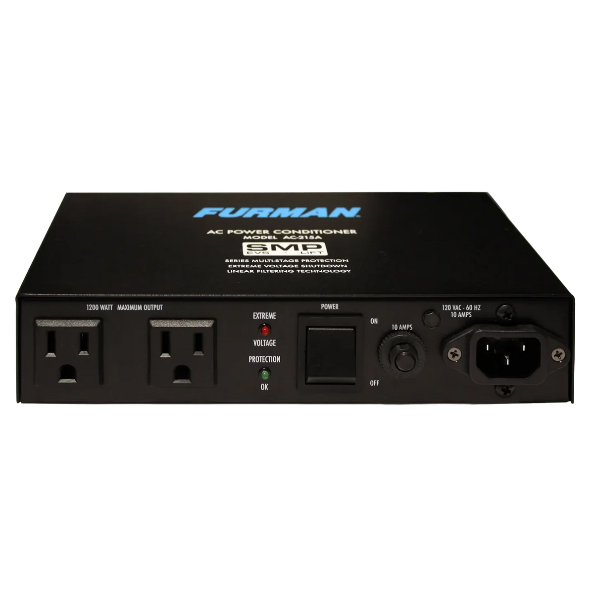 Furman Pro AC-215A 10A Two Outlet Power Conditioner
