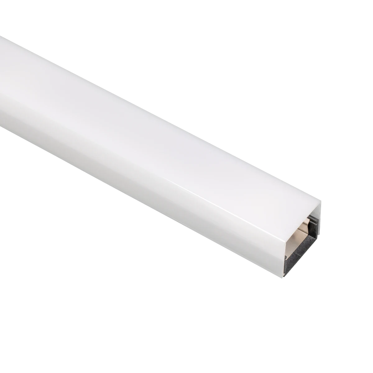 Proluxe PLX-H3EXT65-RGBW-CHAN-4-BK 4FT DEEP ALUMINUM MOUNTING CHANNEL FOR H3 RGBW; INCLUDES LENS