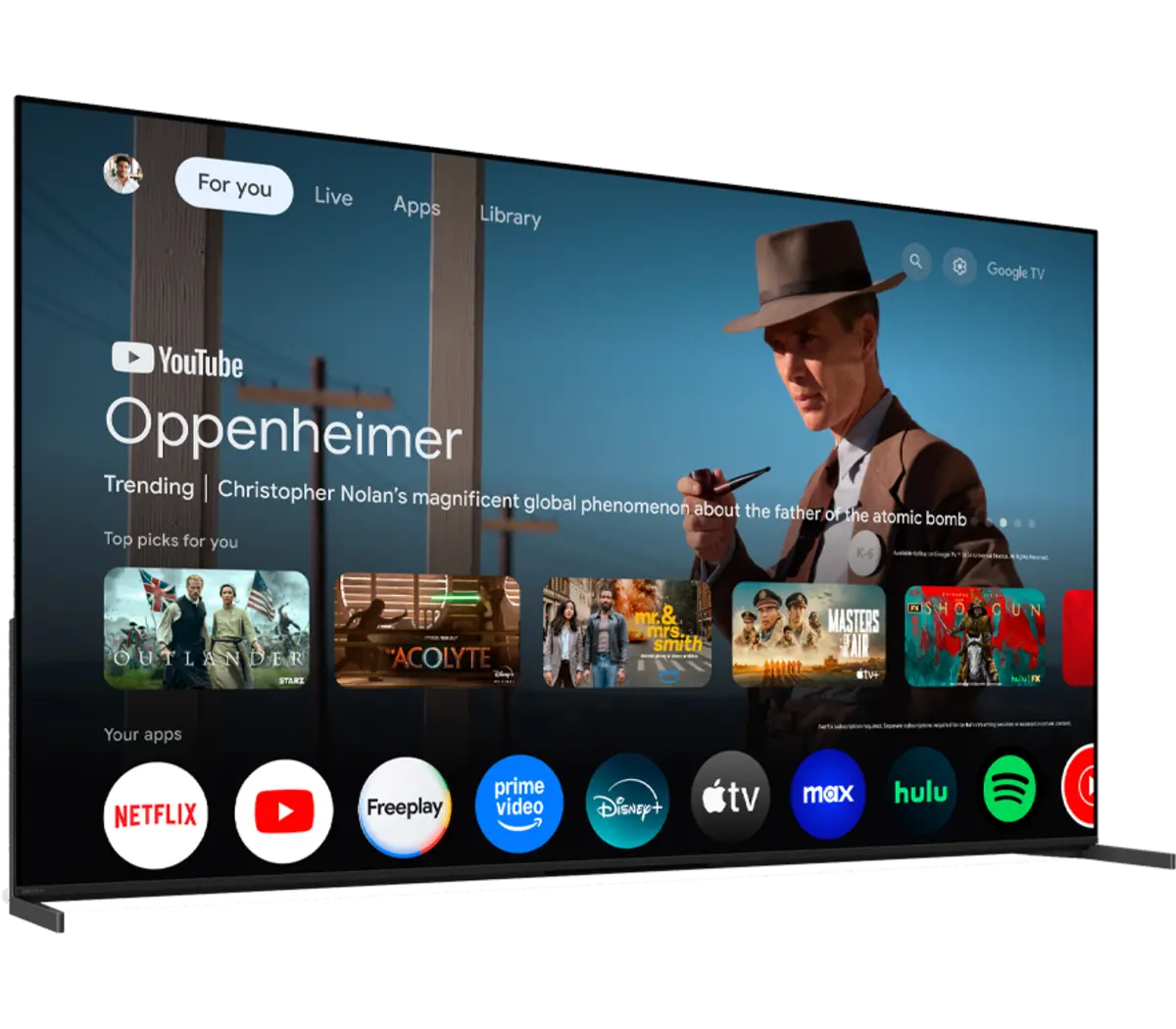 Sony BRAVIA 8 II XR80M2 55"-65" QD-OLED 4K HDR Google TV (2025)