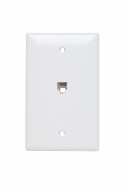 On-Q TPTE1WCC12 CC ABS WP 1  RJ11 TELE JACK WH