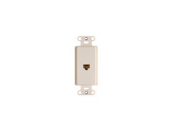On-Q WP3210WH PRE-CONFIG 1PORT STRAP 1RJ45 (M6)