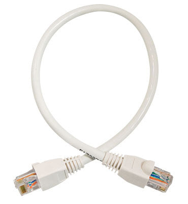 On-Q 36320126V1 1FT CAT 5E PATCH CABLE, WHITE