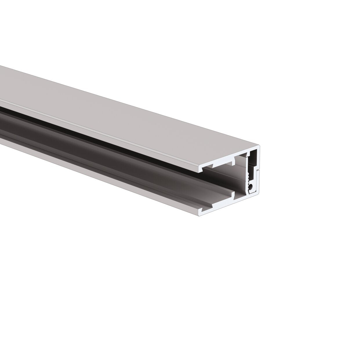KLUS A18045 KRAV-05IN - Decorative Edge Illumination for Transparent Panels LED Aluminum Extrusion - Per Ft