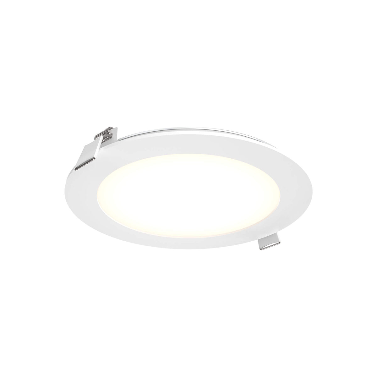 DALS 2006-V-WH 6" LED flat panel - universal 120V-347V, 0-10V dimming