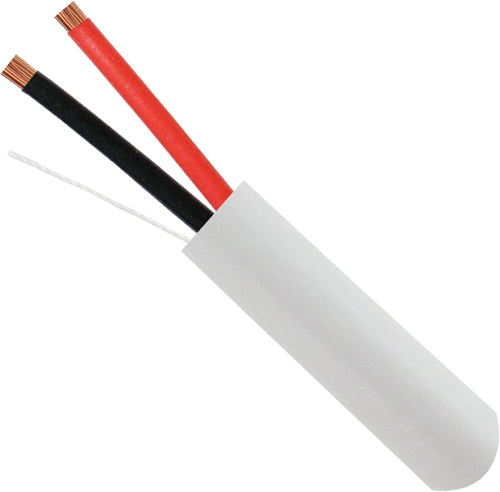 Vertical Cable 14/2 14/4 Black/White 500ft Audio Cable