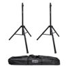 Earthquake 2B-ST35M v2 ONE PAIR of STEEL DJ speaker stand with 35mm dia. Pole and carrying bag