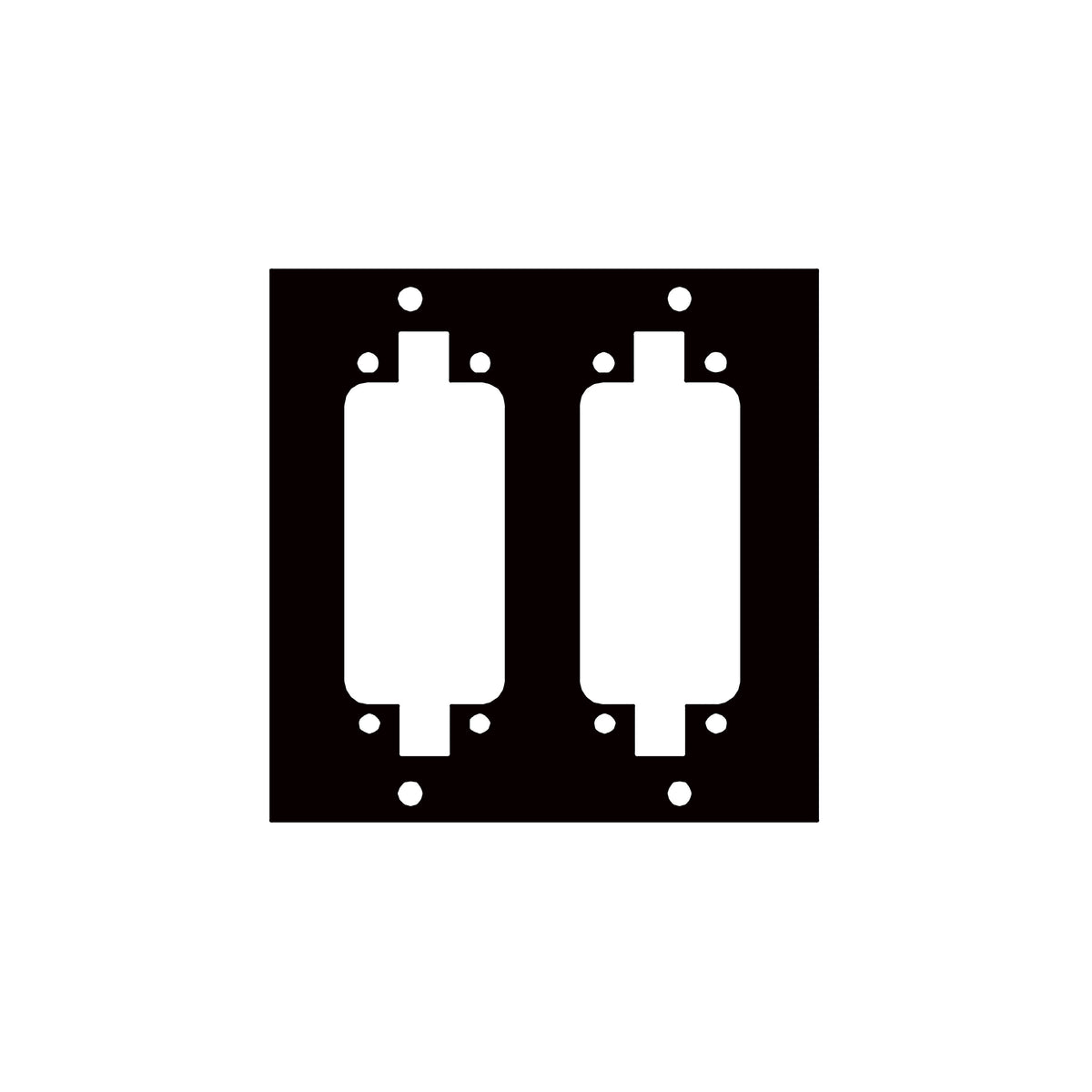 Middle Atlantic 2DL96 CANNON DL96(2)PORT UCP